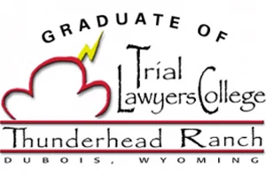 Graduate of Trial Lawyers College - Badge